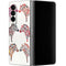 Cat Coq Rainbow Zebras Galaxy Z Fold4 5G Skin